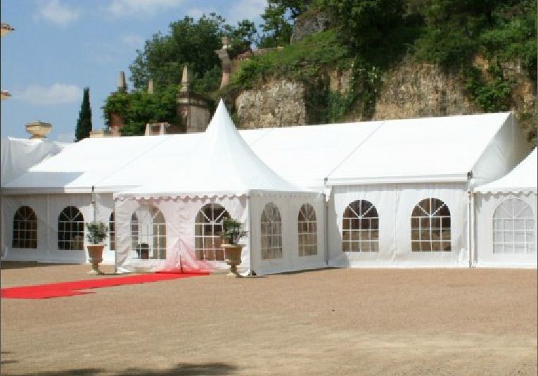 Location de chapiteaux pour un évènement extérieur